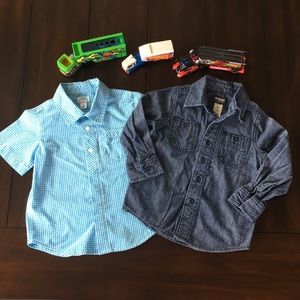 Two Button down dress shirts